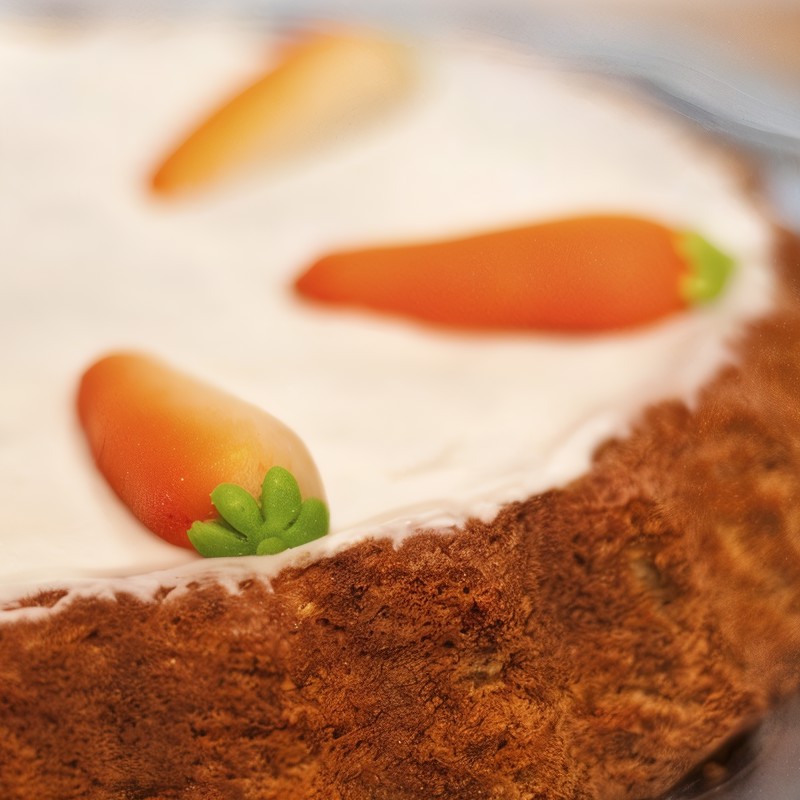 Творожно-морковный кекс