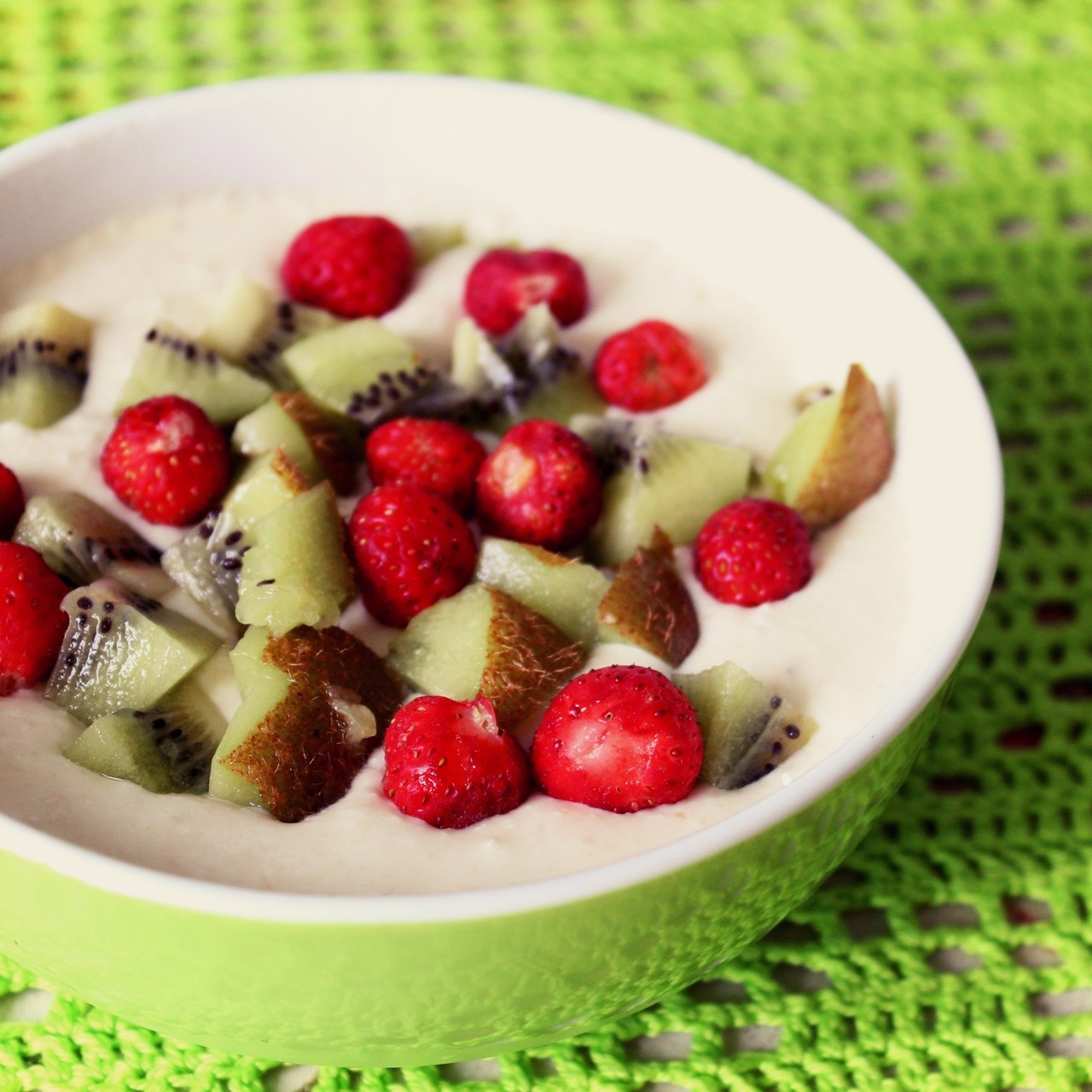 Творожно-мороженый десерт