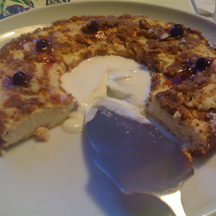 Творожное кольцо с курагой