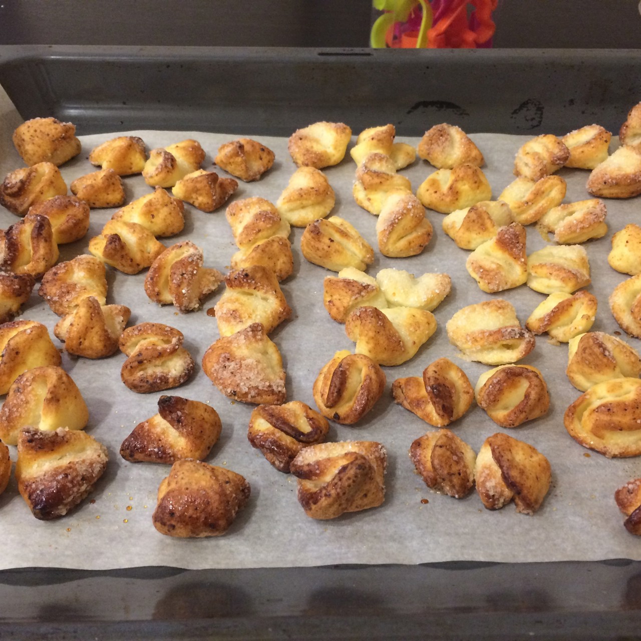 Творожное печенье ракушки «Гусиные лапки»