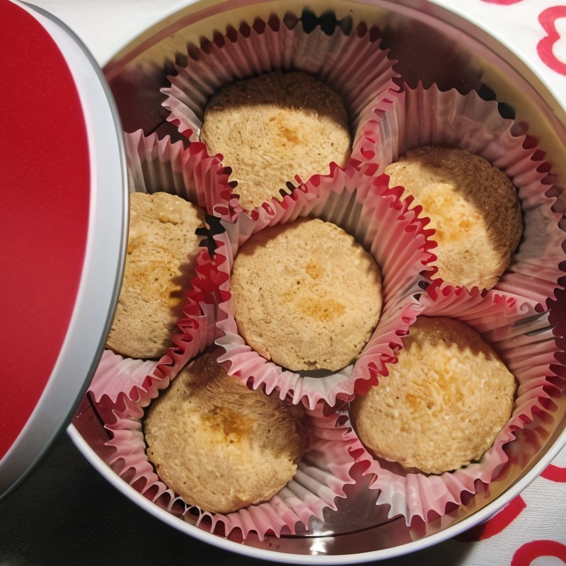 Творожное печенье с отрубями