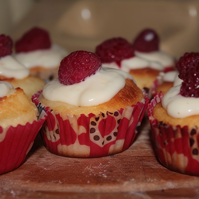 Творожные маффины.