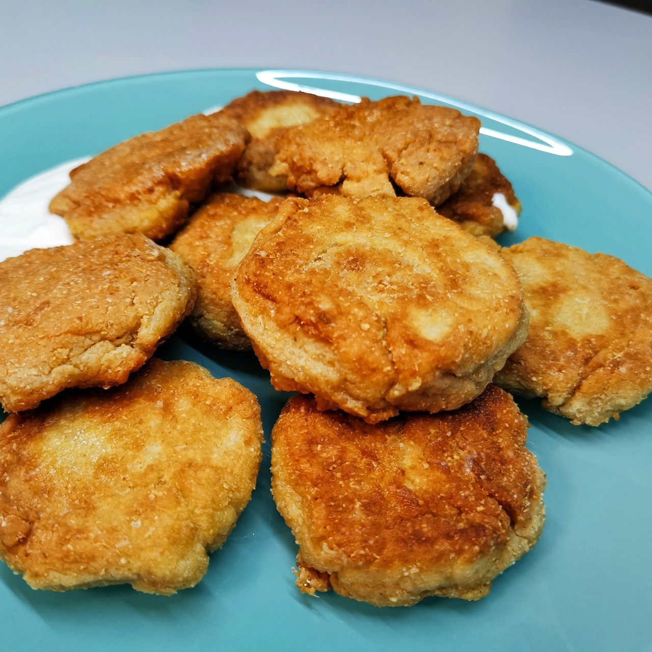 Творожные пирожки из овсяной муки