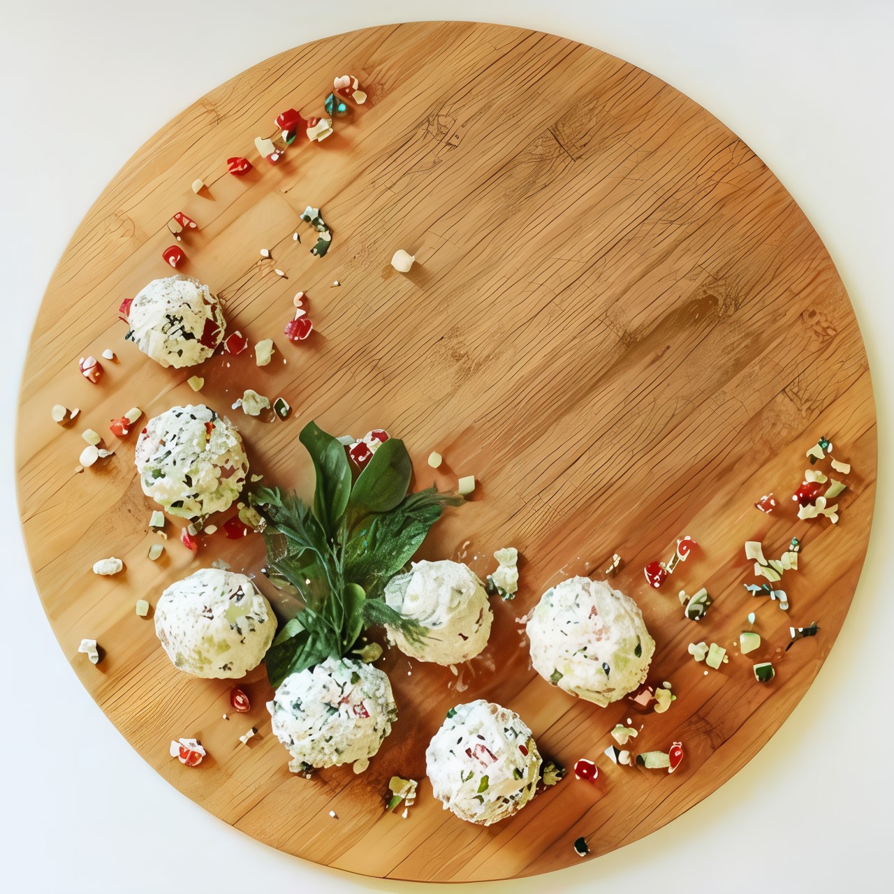 Творожные шарики с семгой