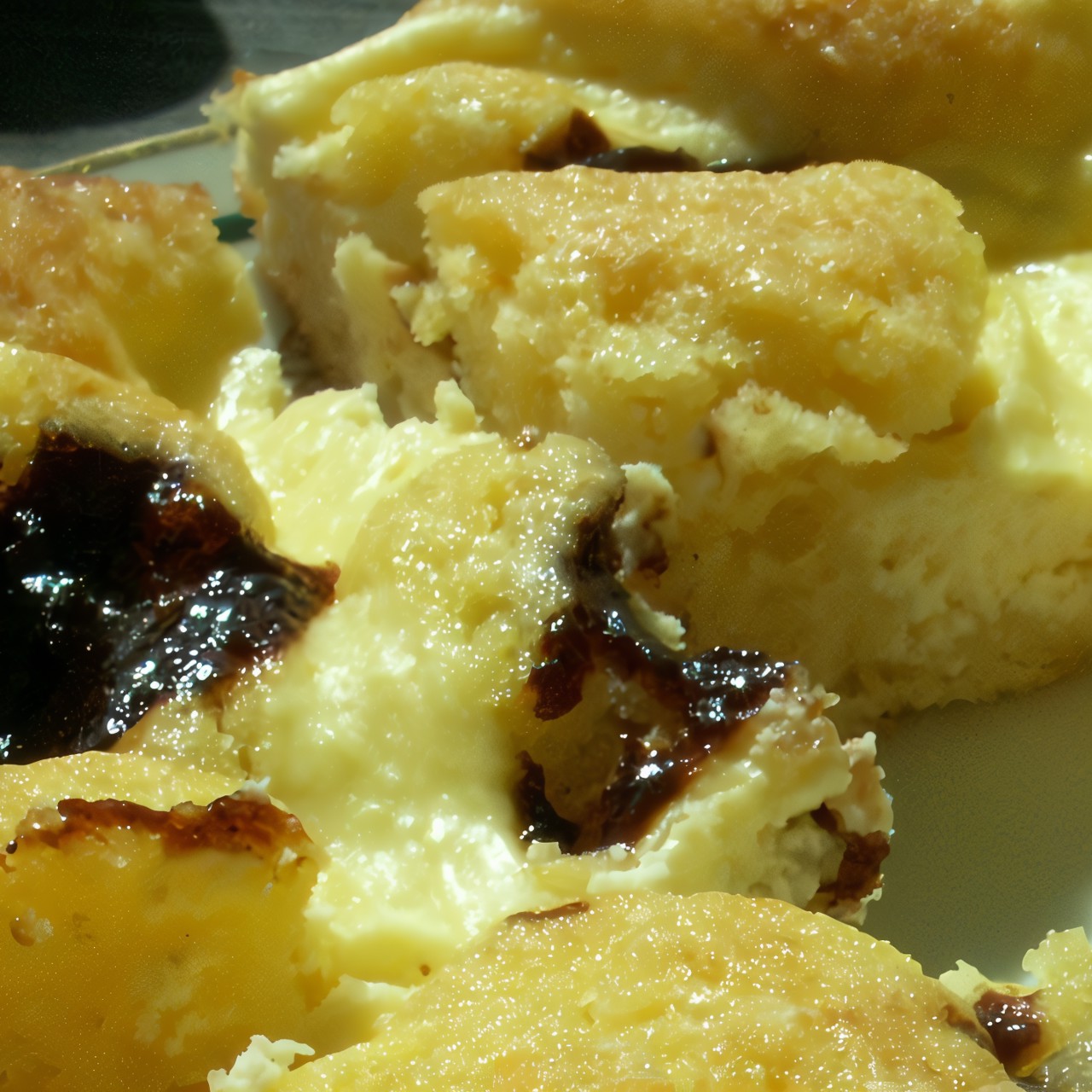 Творожный пирог с джемом