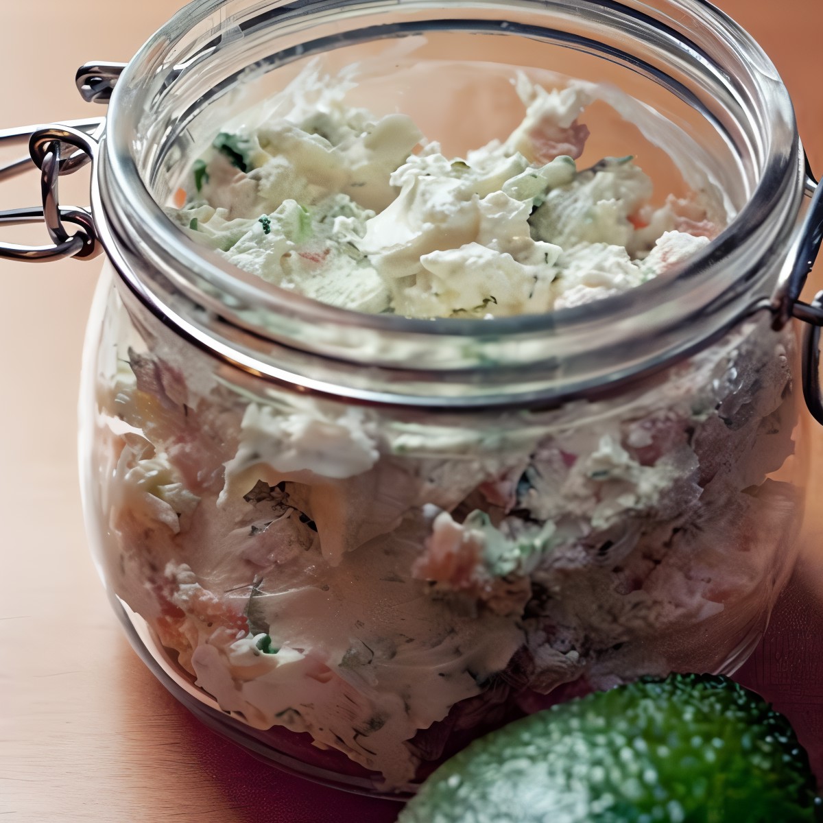 Творожный сыр со слабосоленым лососем