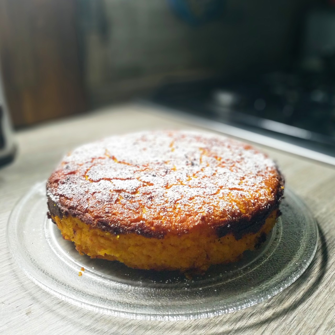 Тыквенно-апельсиновый манник