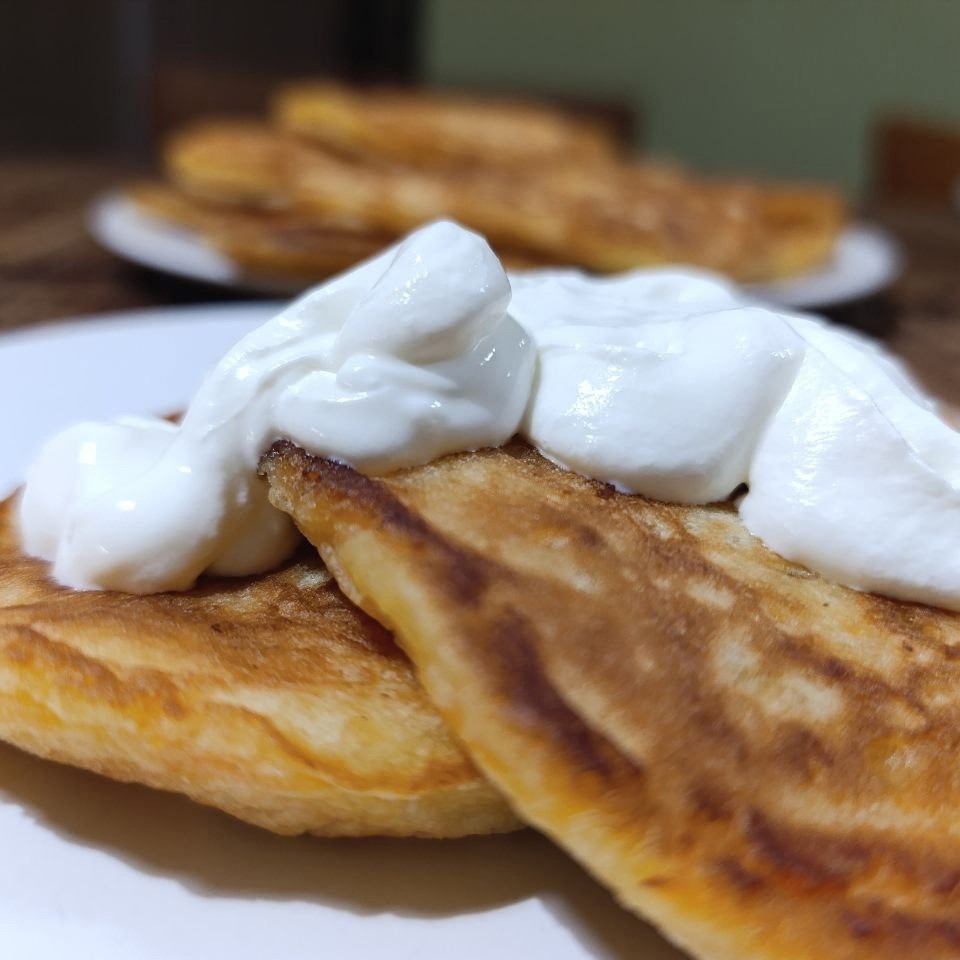 Тыквенные оладьи