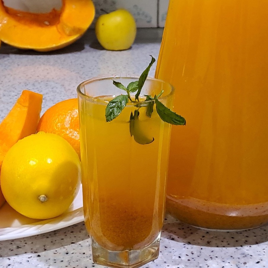 Тыквенный сок на зиму