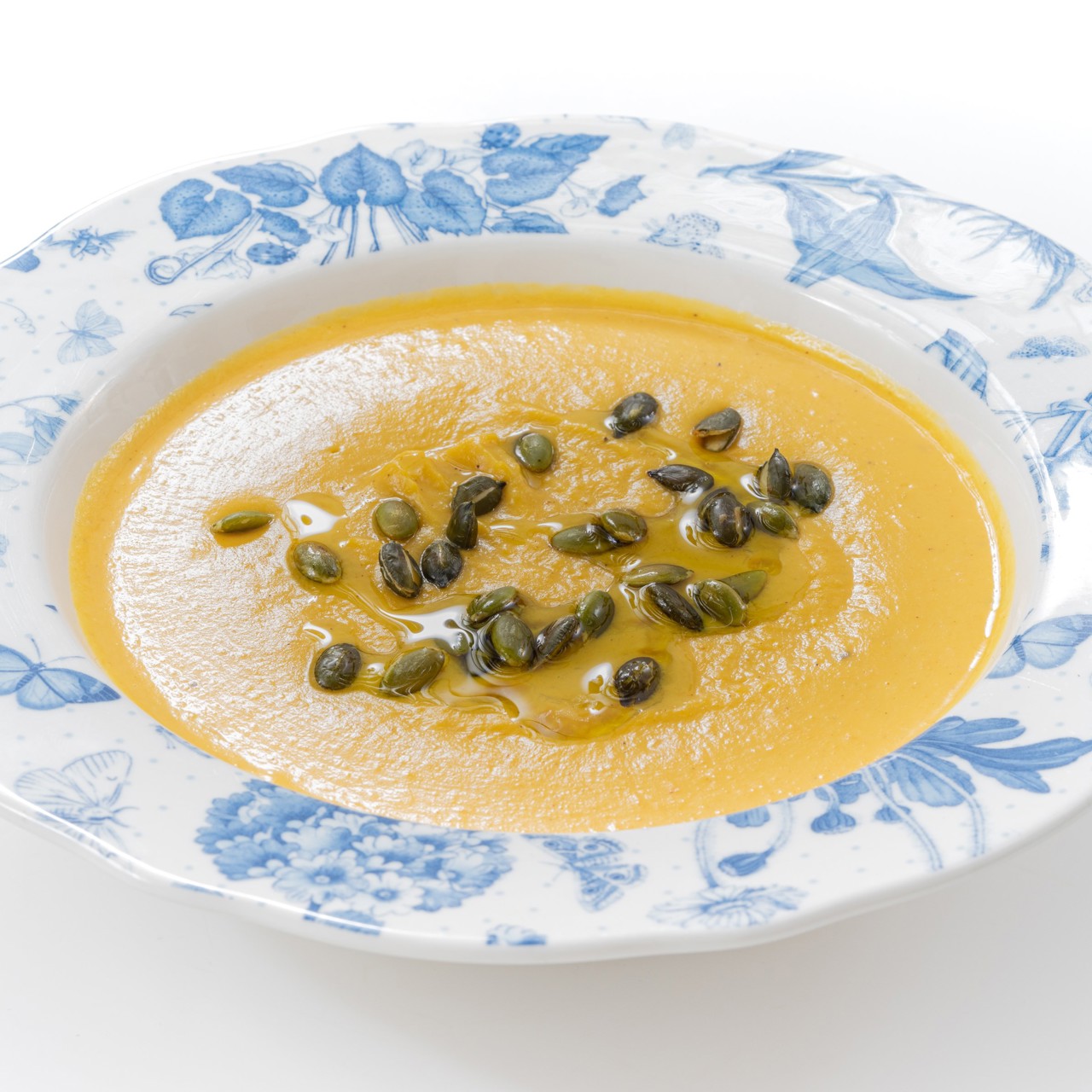 Тыквенный суп с кокосовым молоком