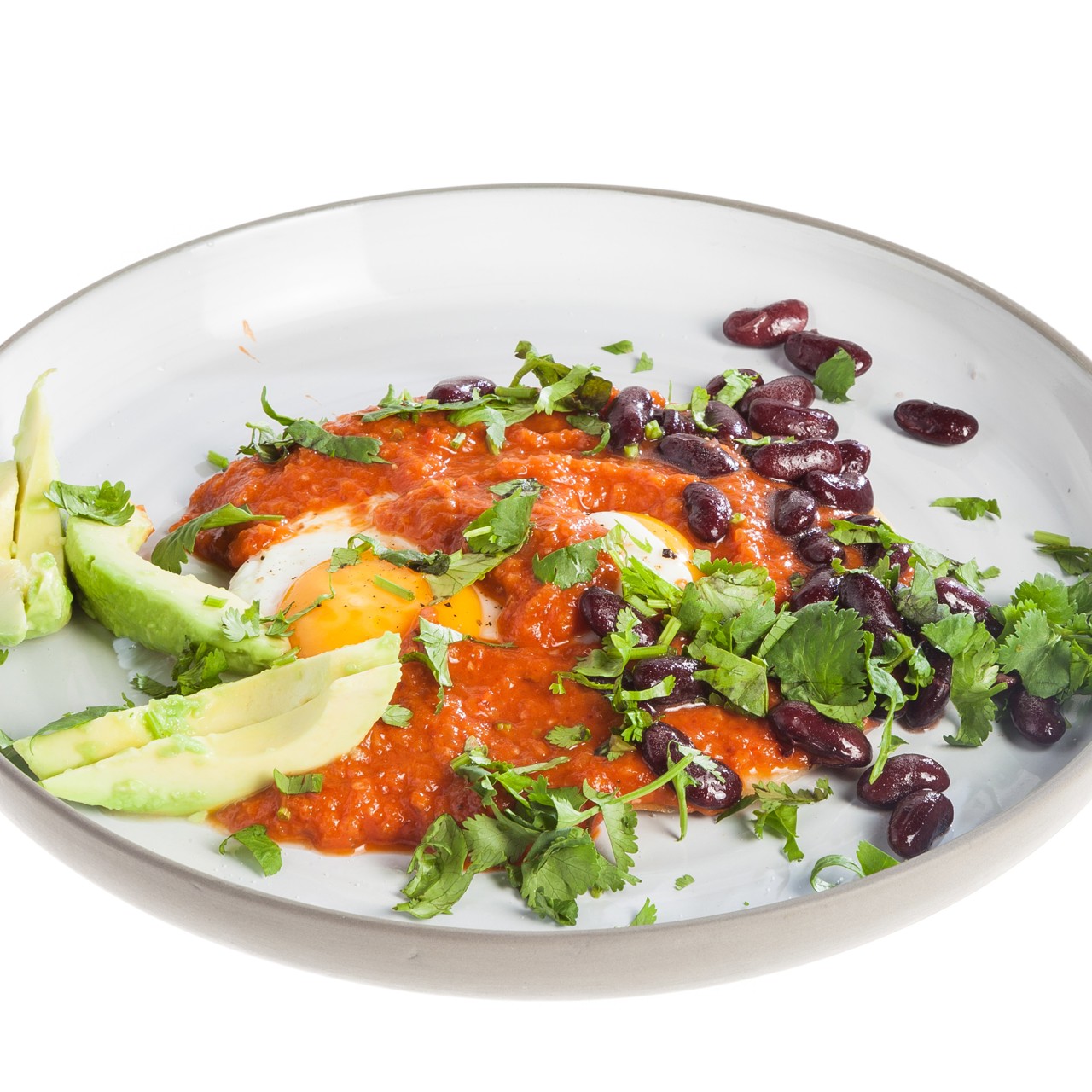 Мексиканская яичница уэвос-ранчерос