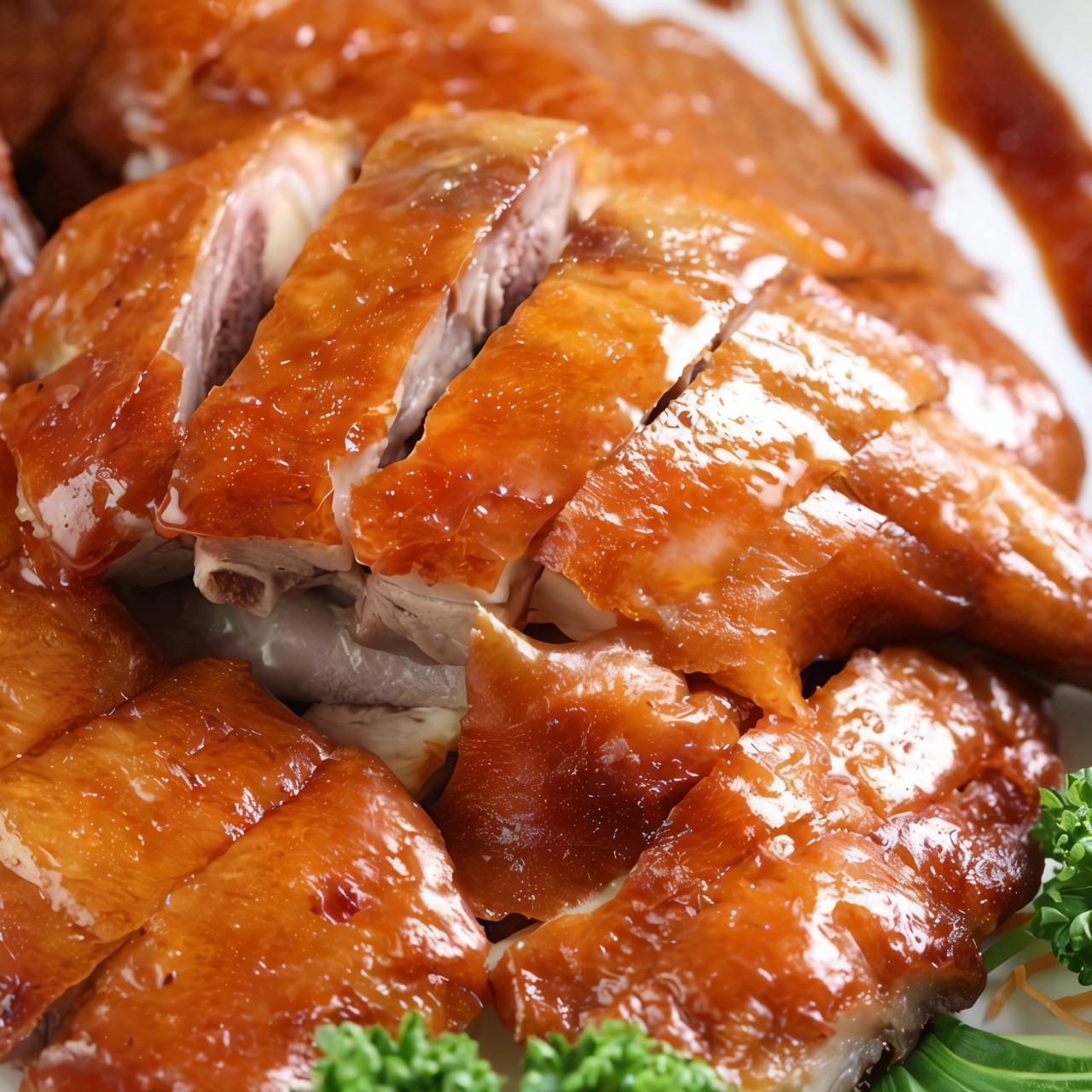 Утка с апельсиновой цедрой