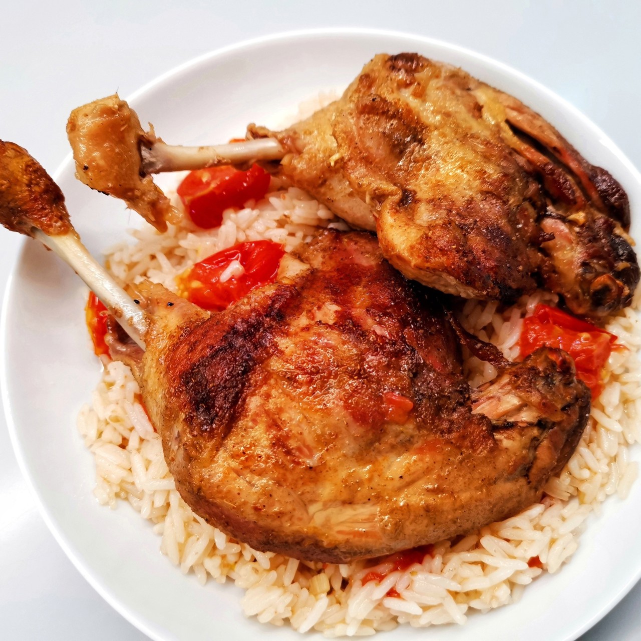 Утка с рисом