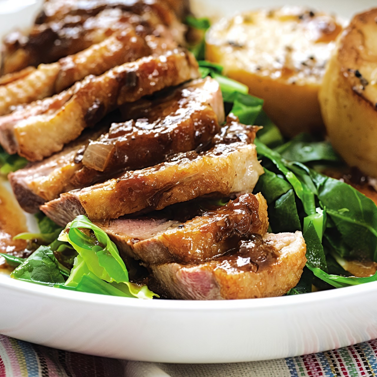 Утка в соусе из калифорнийского чернослива