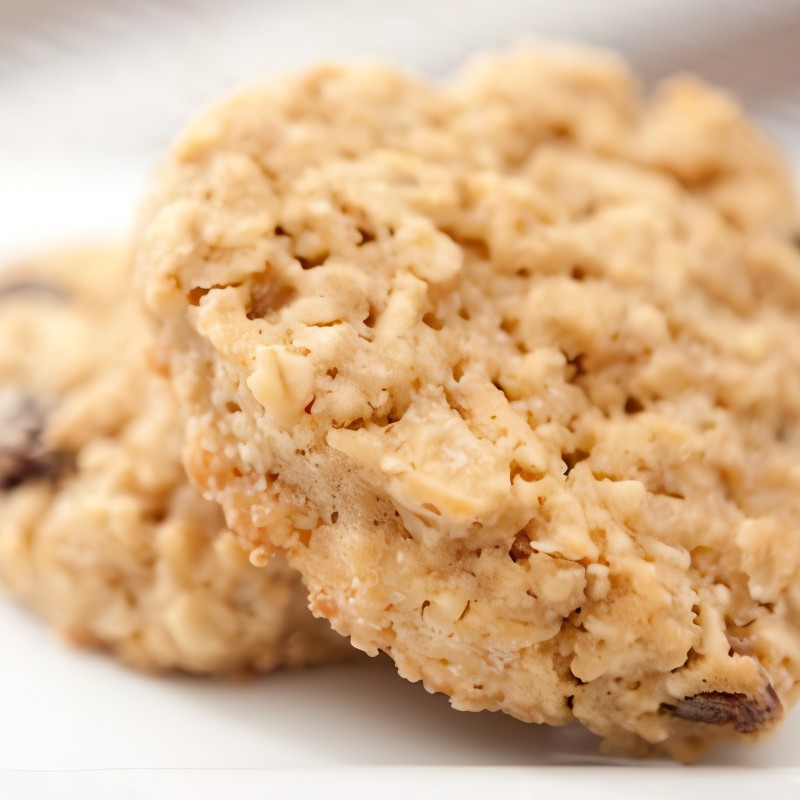 Утреннее овсяное печенье с морковью и орехами