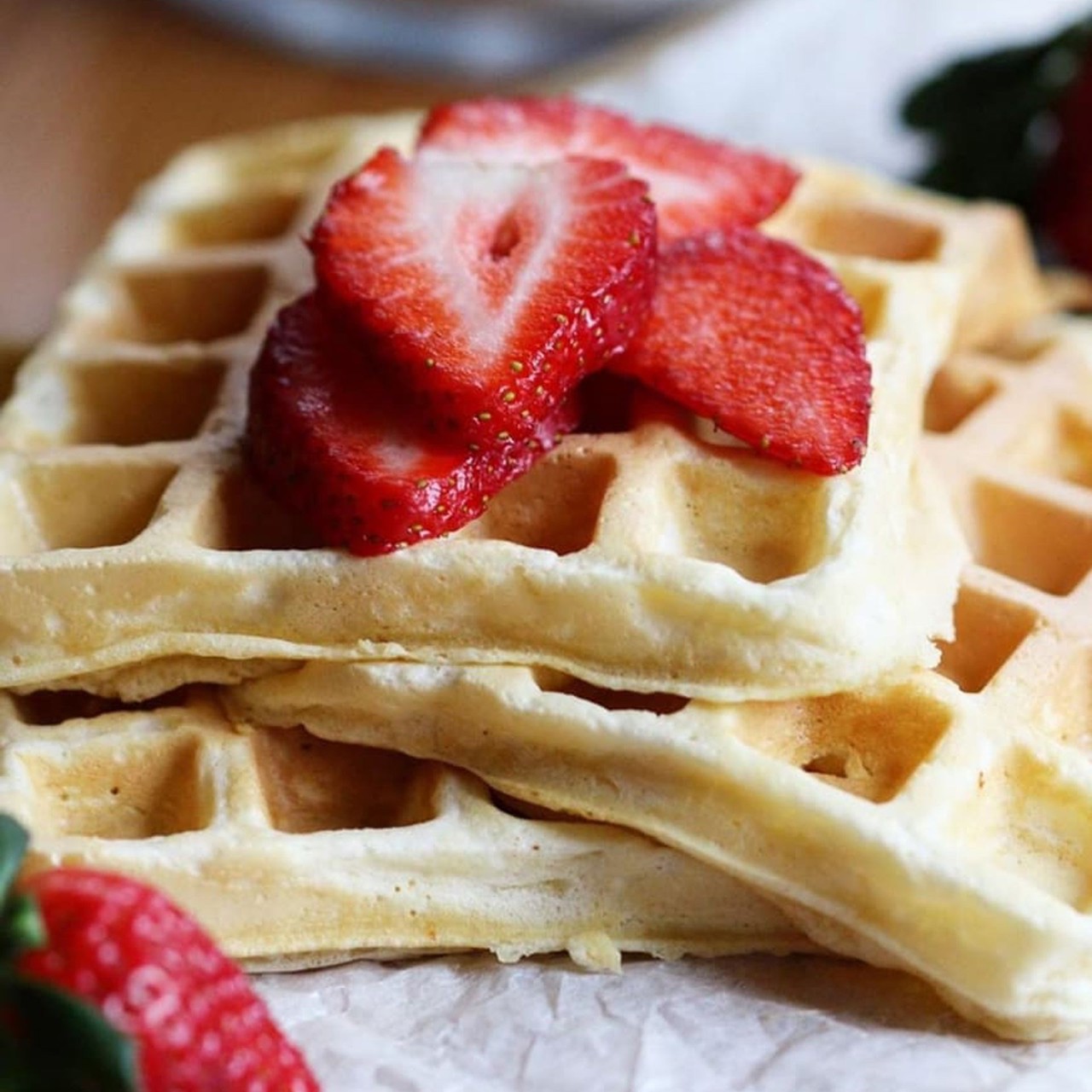 Вафельный завтрак выходного дня