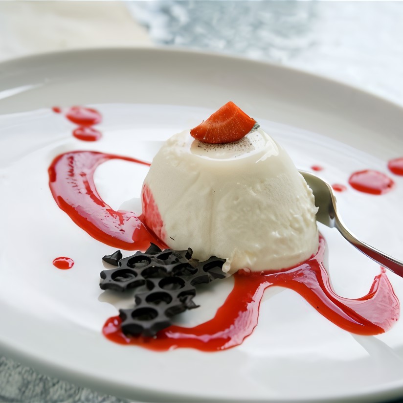 Ванильная панна-котта