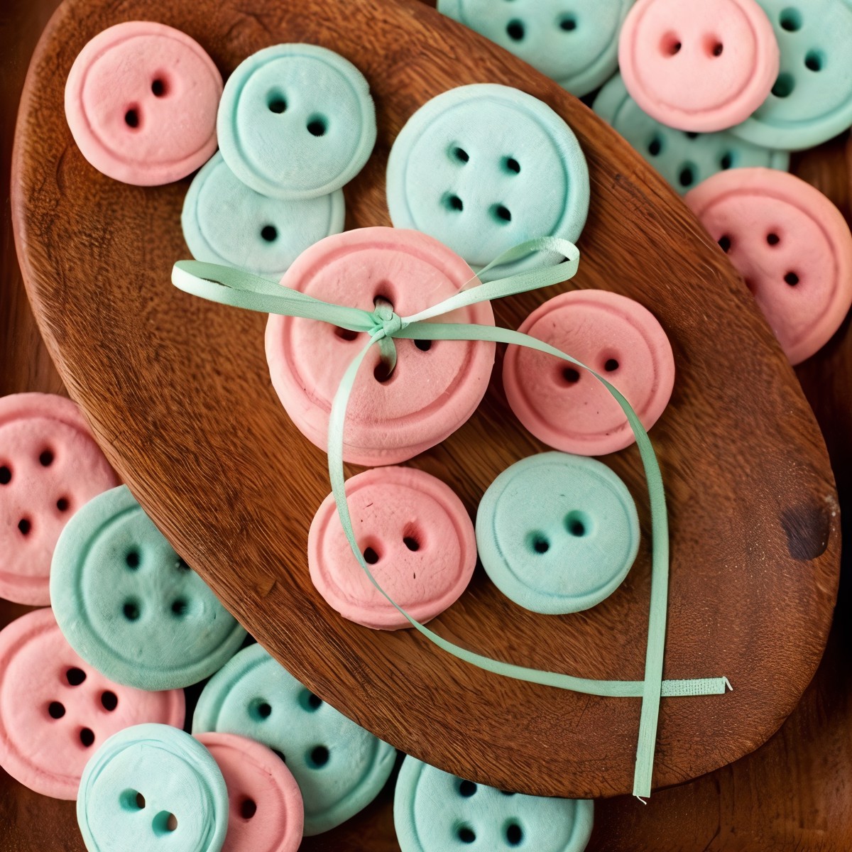 Ванильные пуговицы