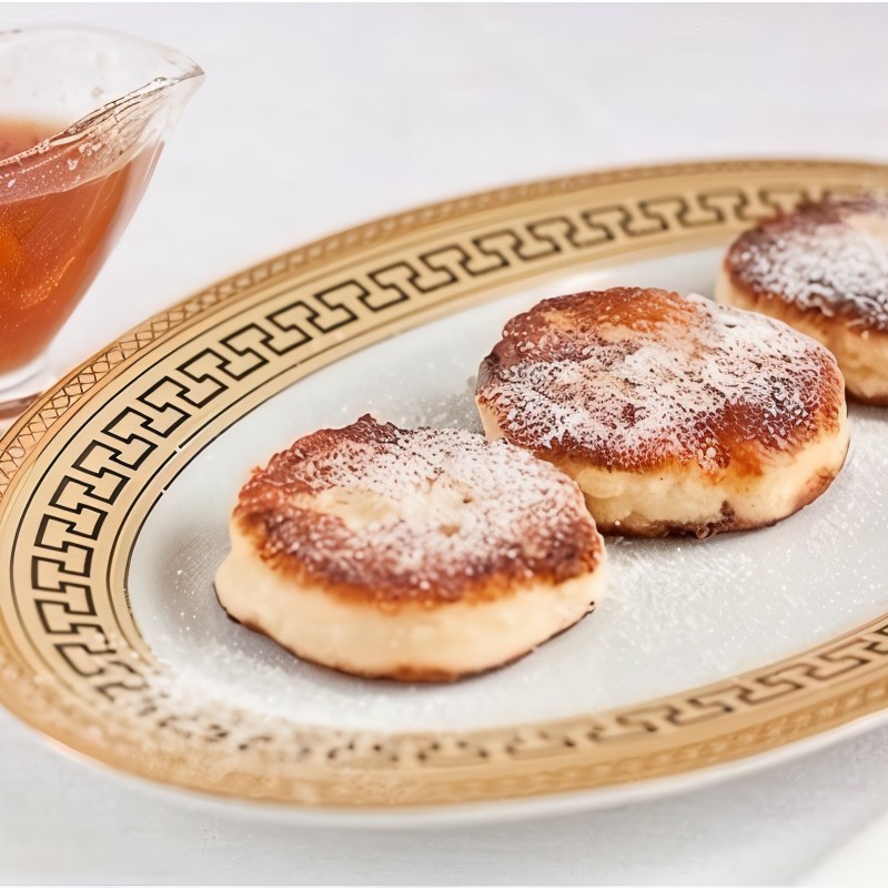 Ванильные сырники из творожной массы