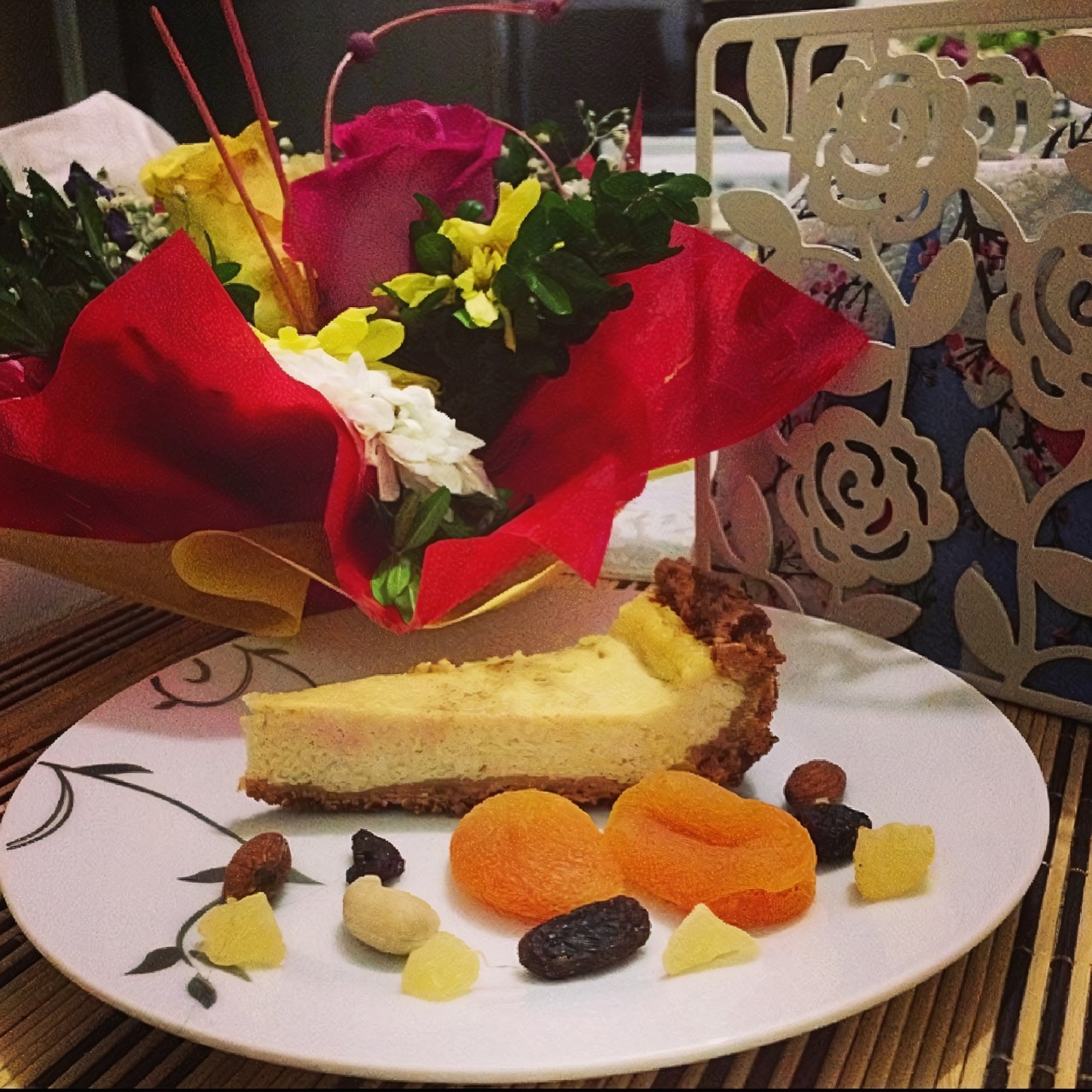 Ванильный чизкейк