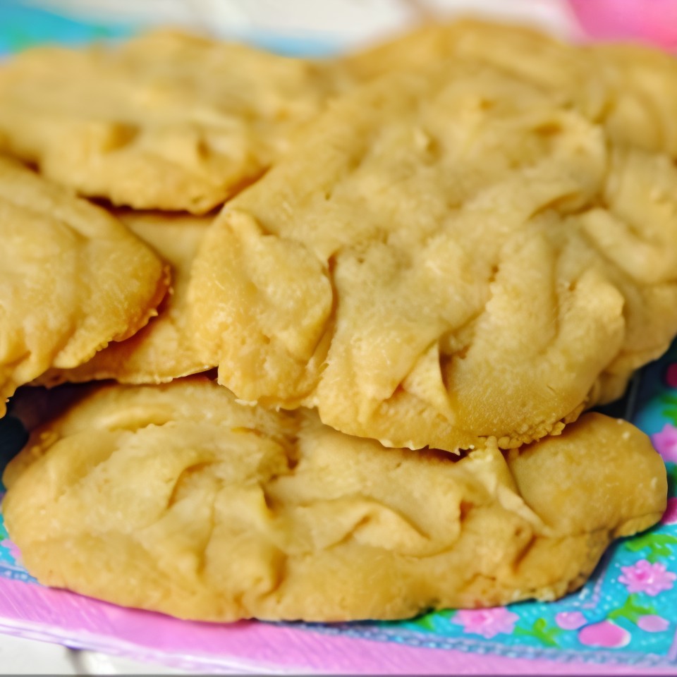 Ванильное печенье с лимонной цедрой