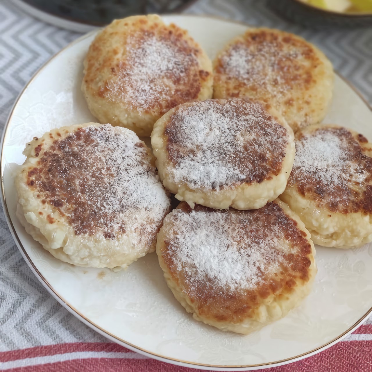 Ванильные сырники