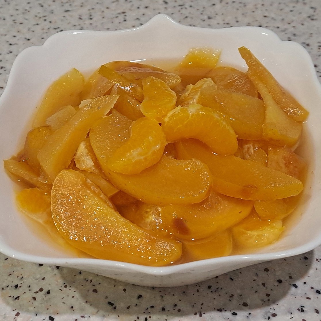 Варенье из айвы и мандаринов