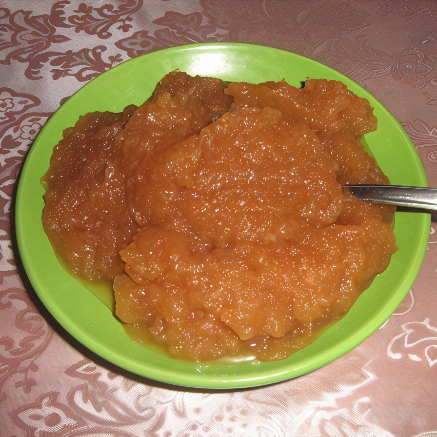 Варенье из яблок с лимонным соком и мятой