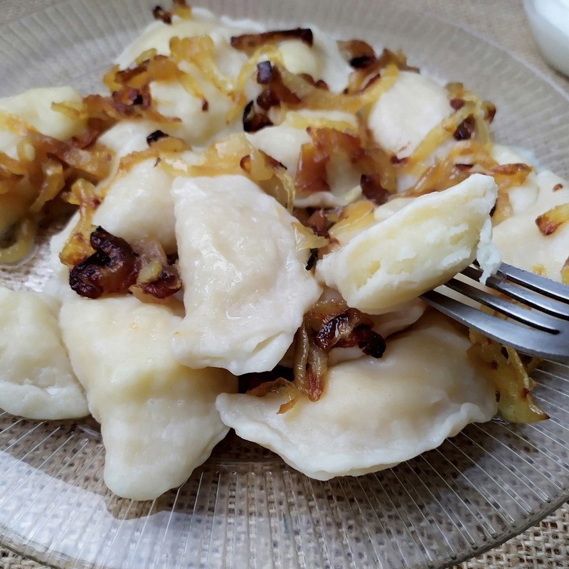 Вареники с картофелем