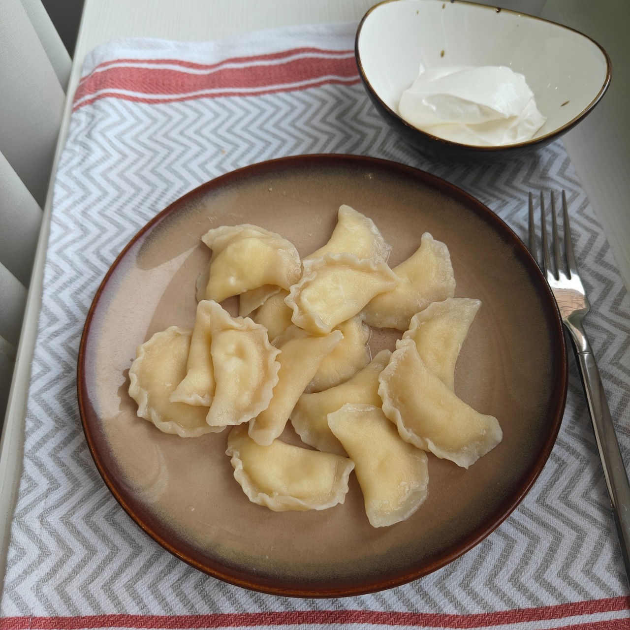 Вареники с творогом