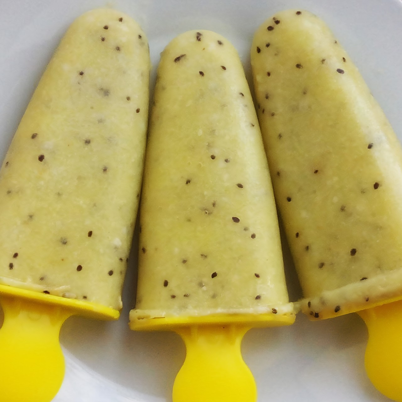 Веганское мороженое с киви