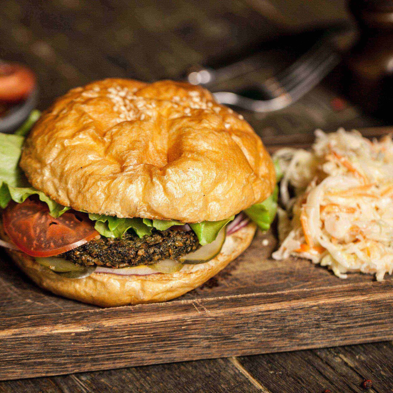 Вегетарианский бургер «Гринпис»