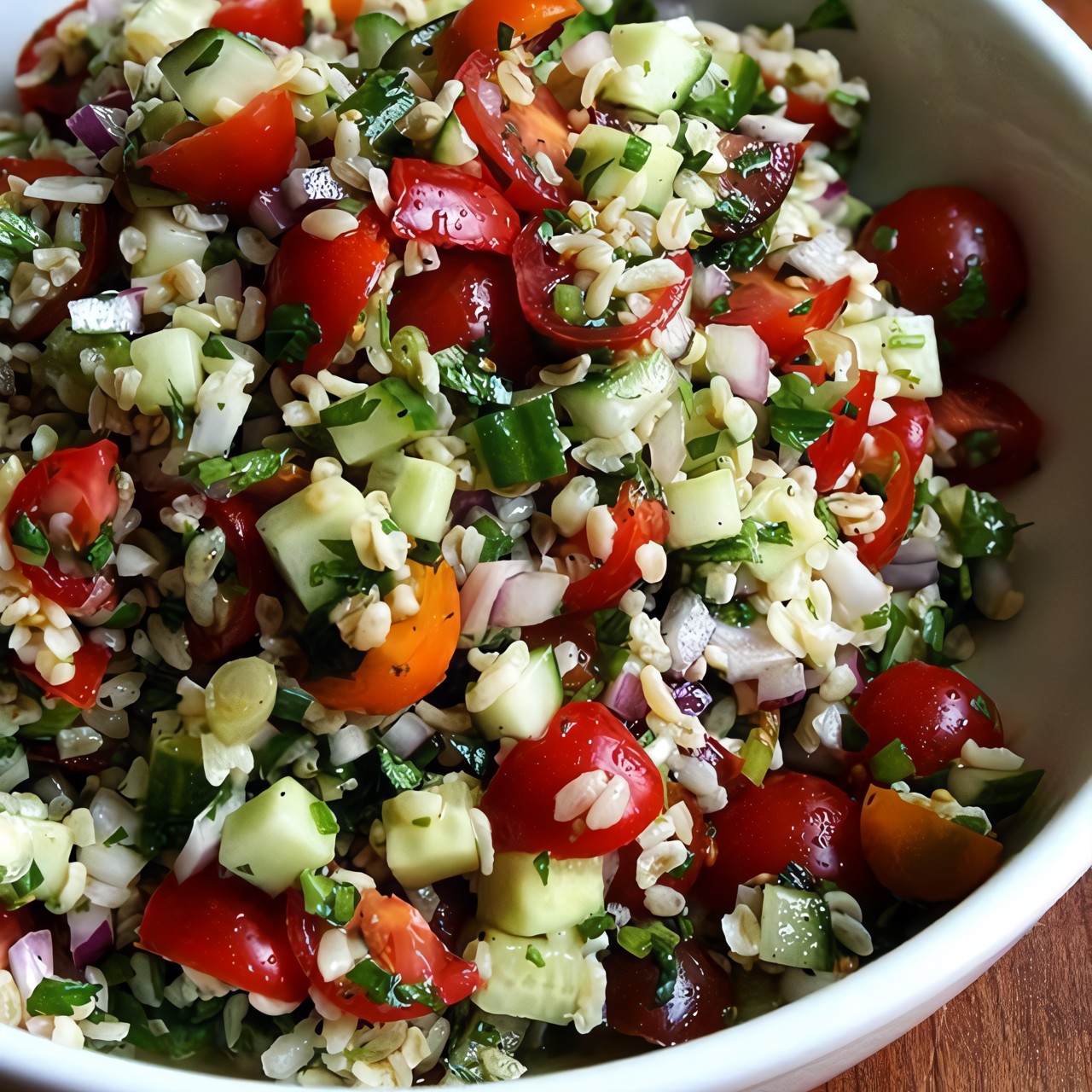 Вегетарианский салат «Табуле»