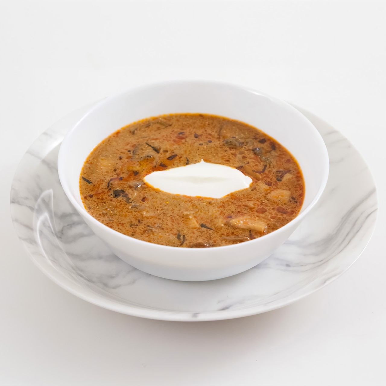 Венгерский суп из лесных грибов