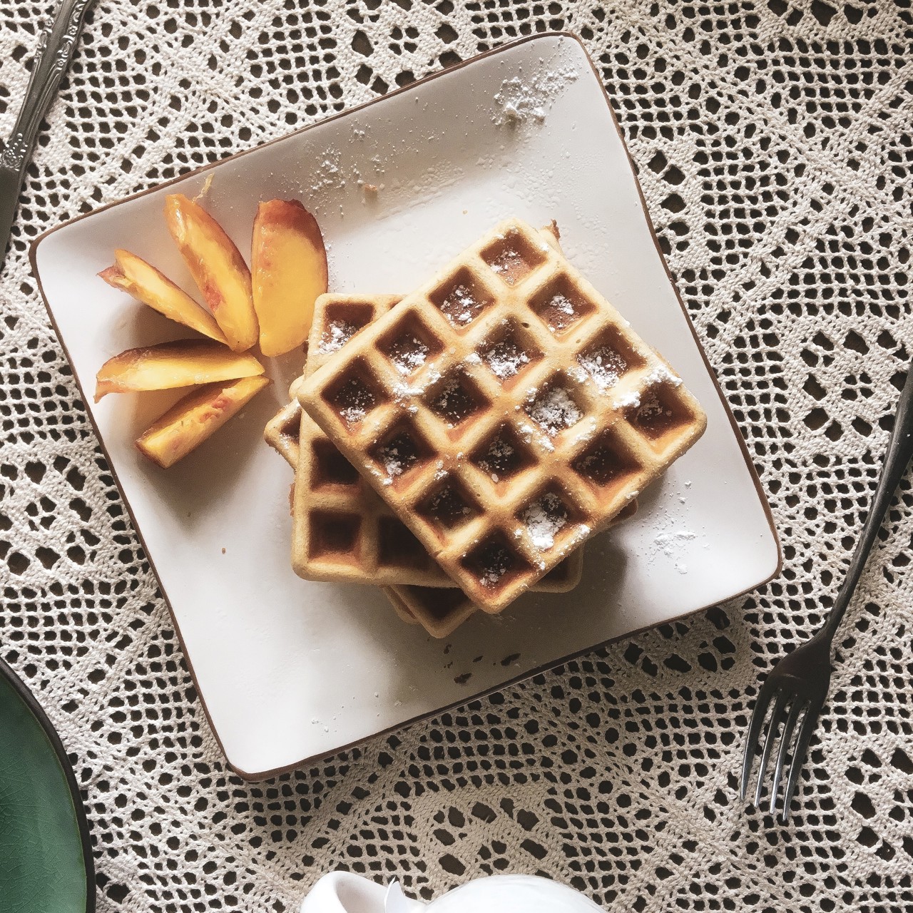 Венские вафли с корицей