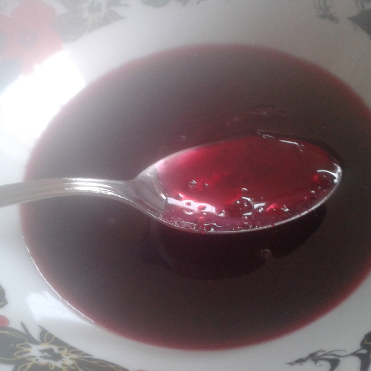 Вишневый джем на желатине