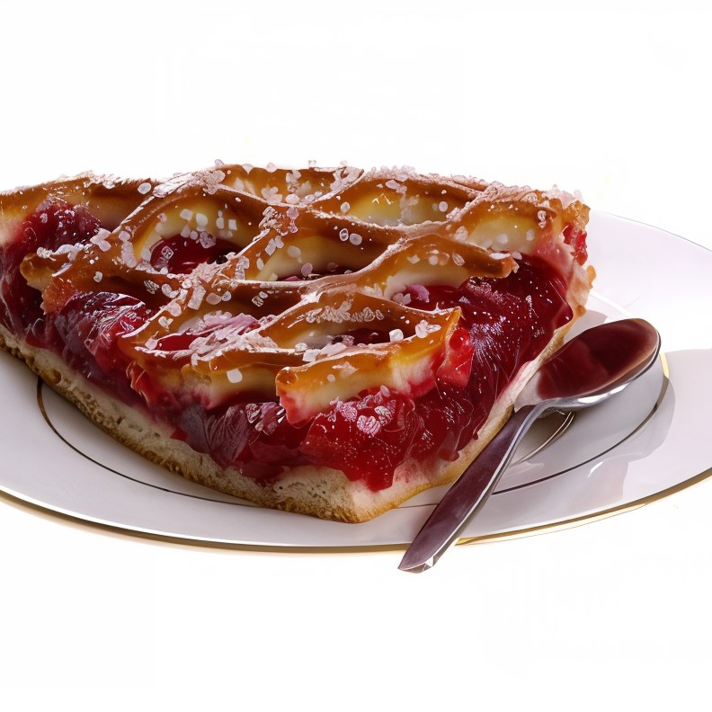 Вишневый пирог с корицей