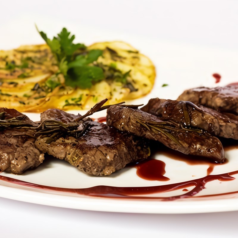 Вишневый соус к мясу на гриле