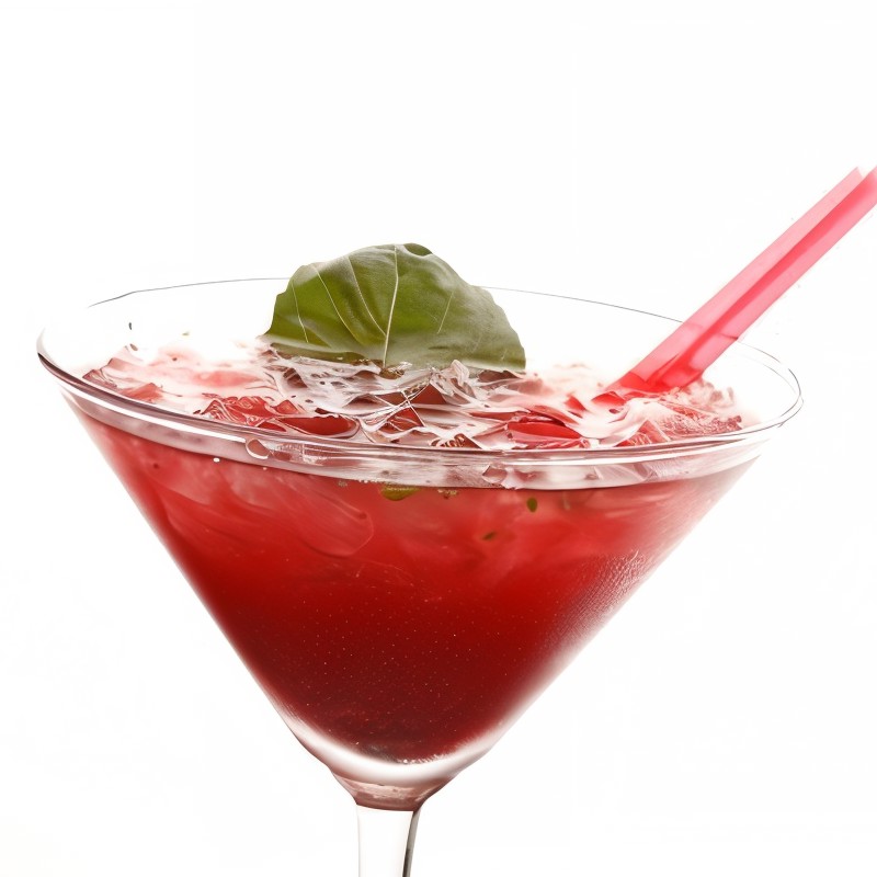 Вишнево-мятный коктейль