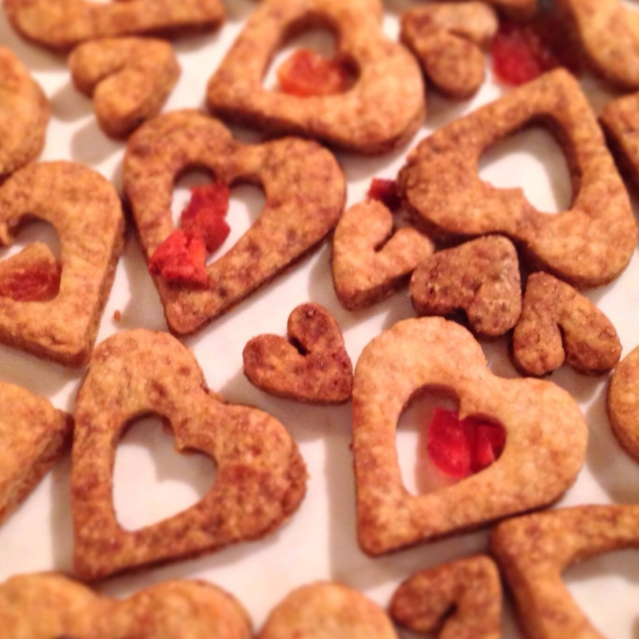 Витражное печенье с мандариновой цедрой