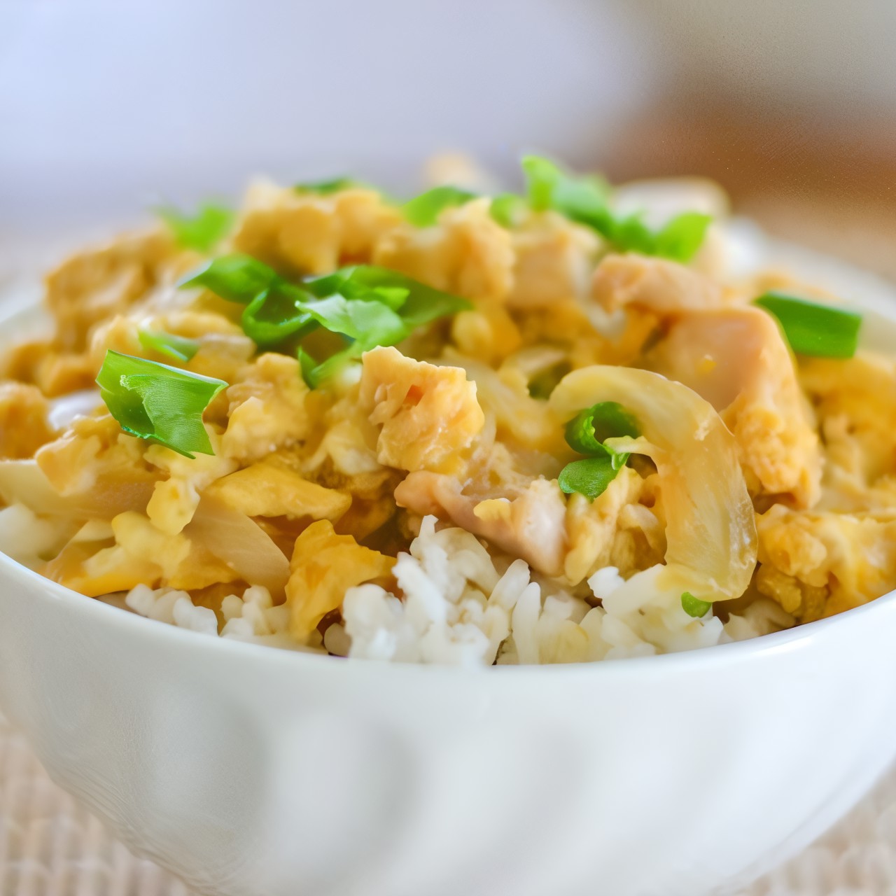 Вок с курицей и рисом