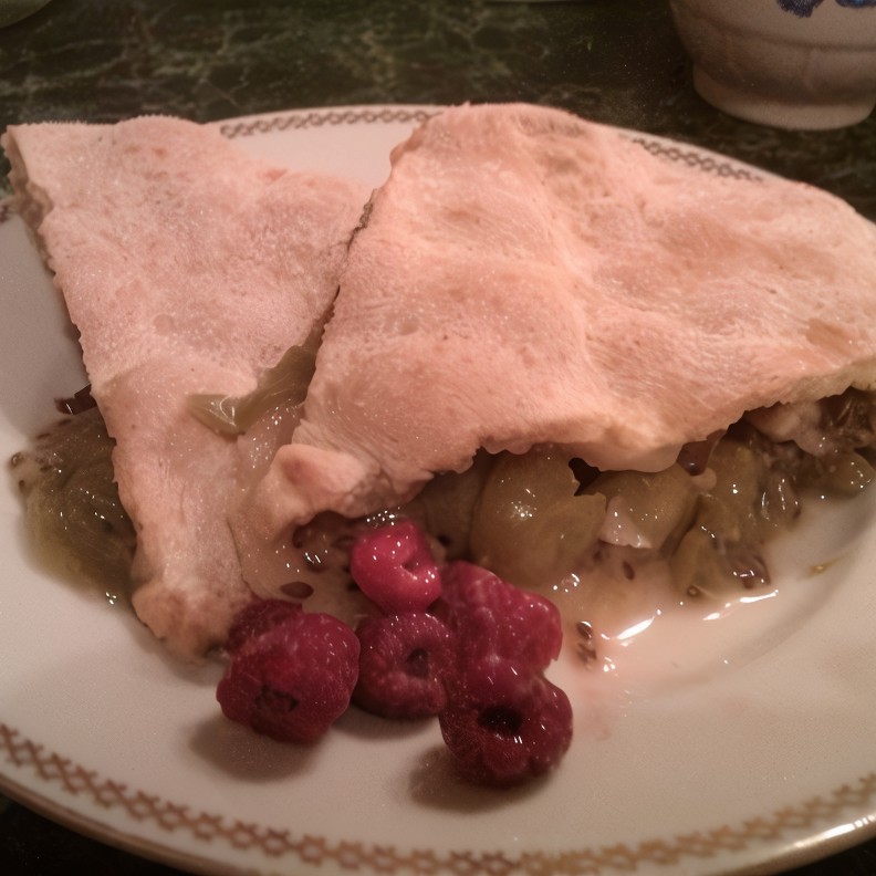 Воздушный пирог из крыжовника