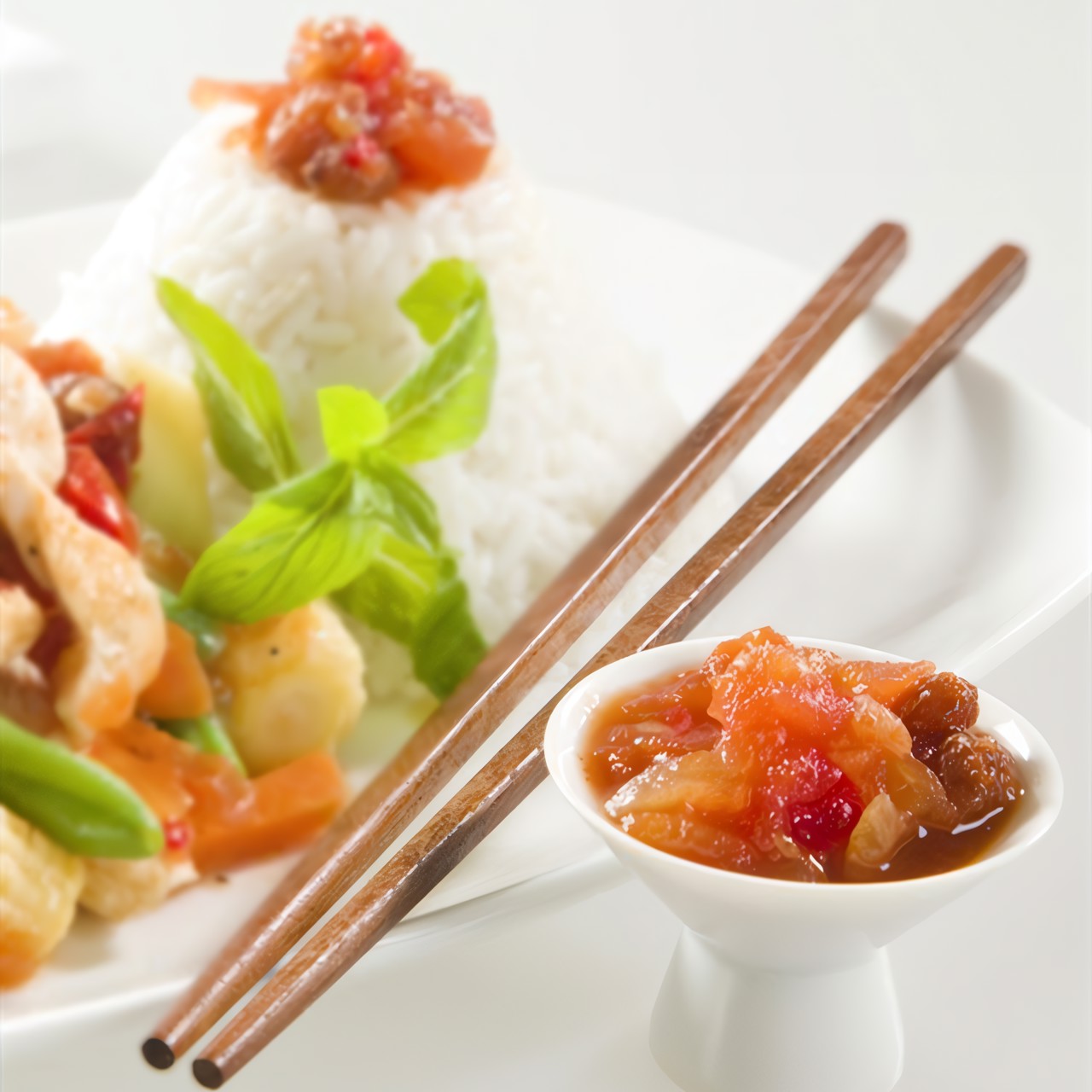 Яблочный чатни со специями