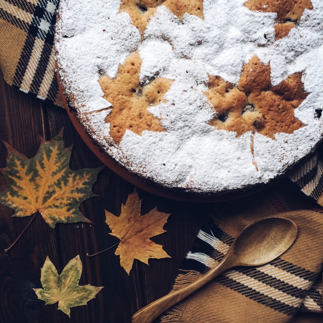 Ягодный простой пирог