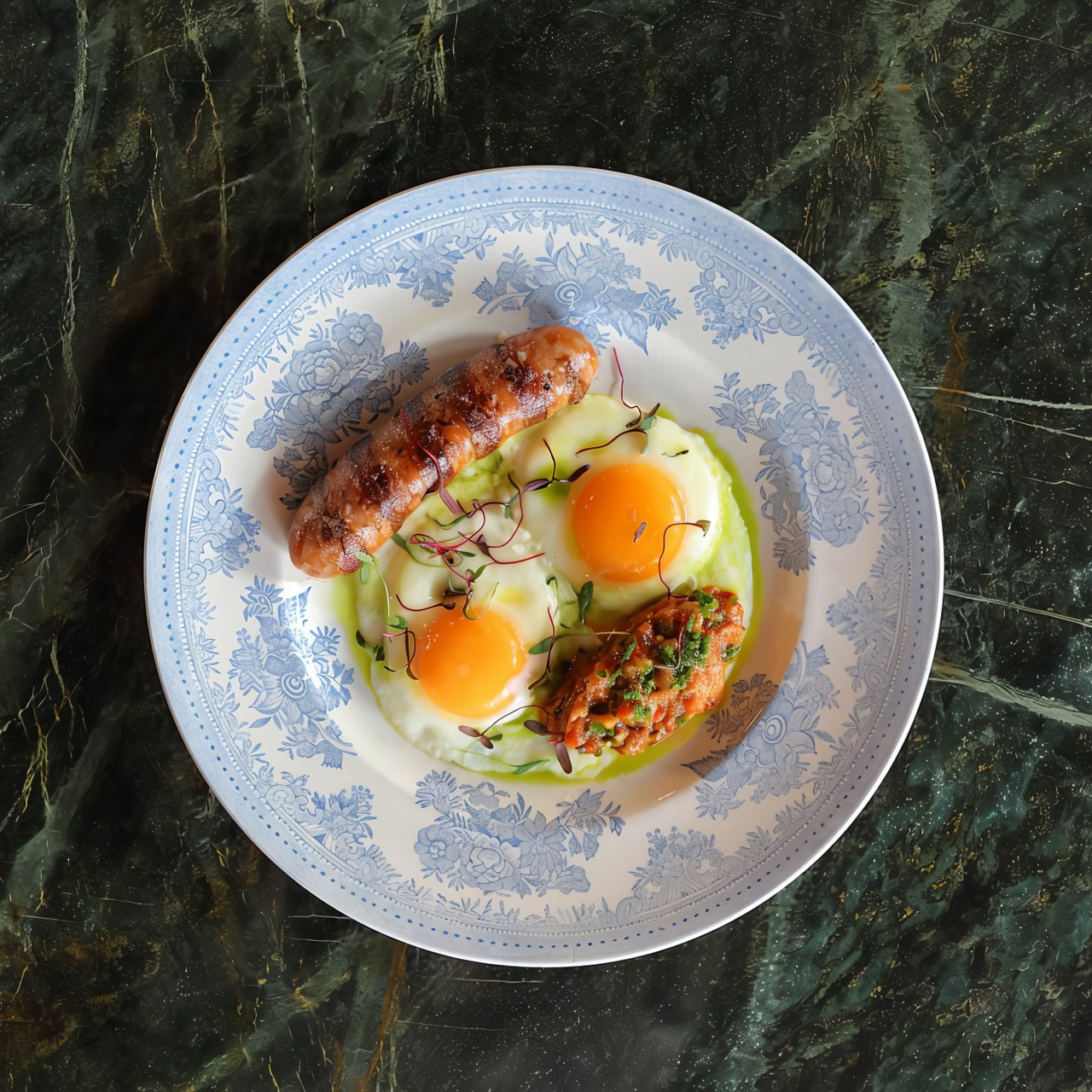 Яичница с чоризо