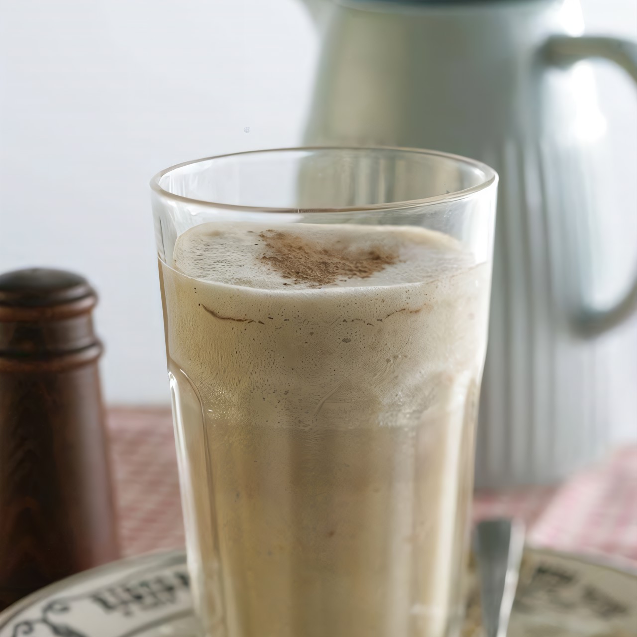 Йогуртовый коктейль с бананом