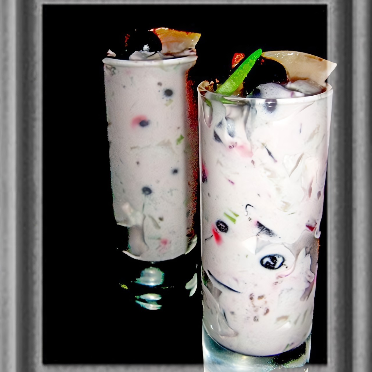 Закуска из сельди с черной смородиной