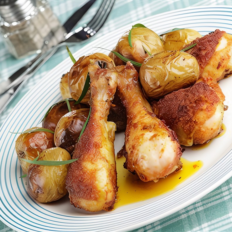 Запеченые куриные ножки