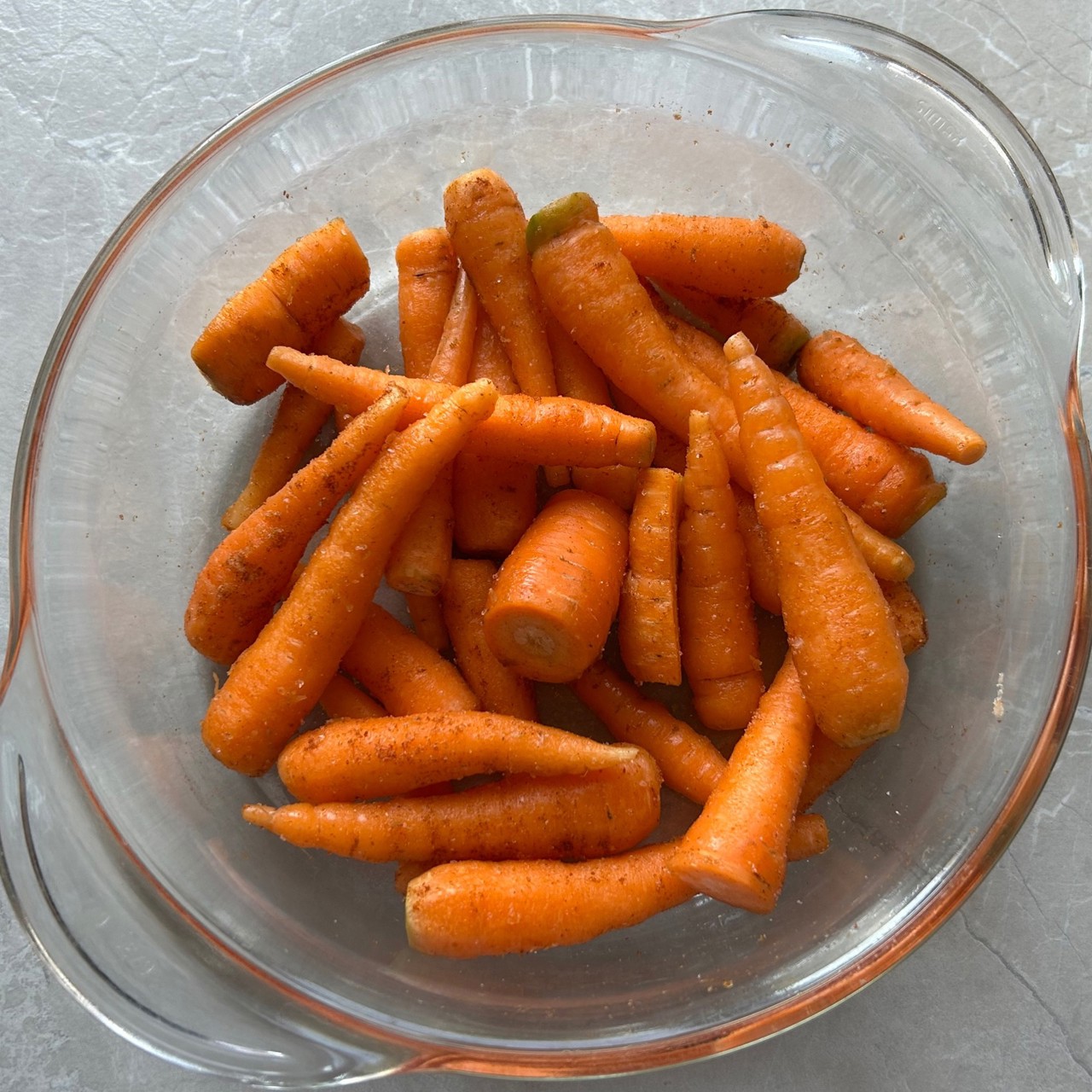 Запеченная морковь