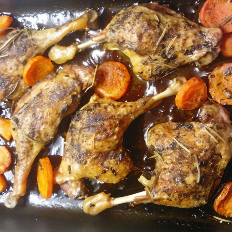 Запеченные утиные ножки